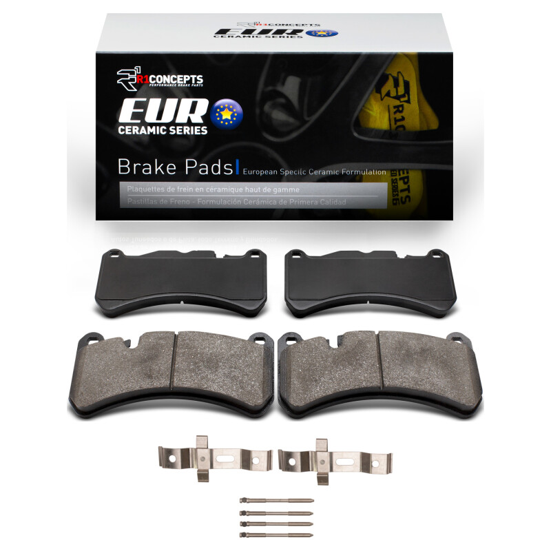 Mercedes-Benz SLK55 AMG Brake Pads - Front - R1 Concepts - Euro Ceramic - `05-`11 Mercedes-Benz SLK55 AMG Brake Pads - Front - R1 Concepts - Euro Ceramic - `05-`11